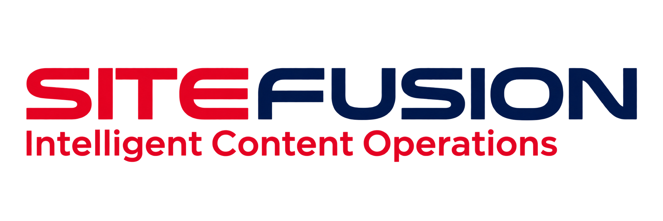 SiteFusion &mdash; Intelligent Content Operations